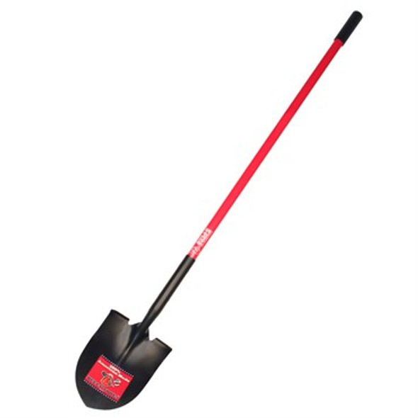 Bully Tools Professional Grade Round Point Shovel 9in W x 59.25in H