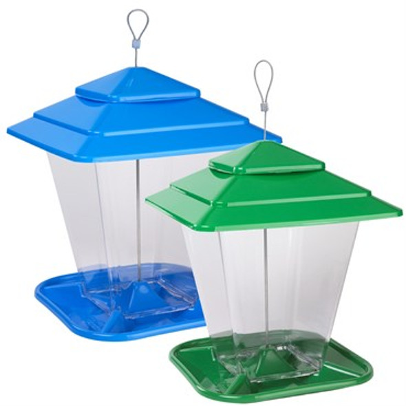 Classic Knockdown Square Seed Feeder 6.3lb Capacity