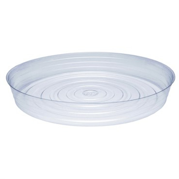 Curtis Wagner Plastics Vinyl Plant Saucer Clear - 21in Diam