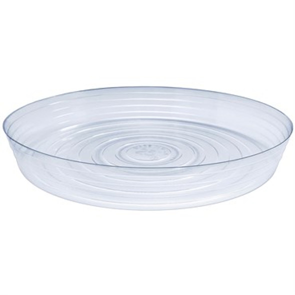 Curtis Wagner Plastics Vinyl Plant Saucer Clear - 25in Diam