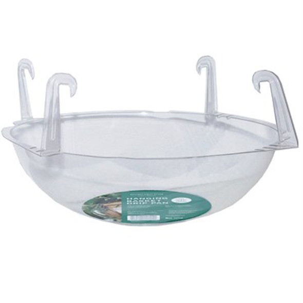 Curtis Wagner Plastics Wire Coco Hanging Basket Drip Pan Fits 12in & 14in Wire Coco Baskets