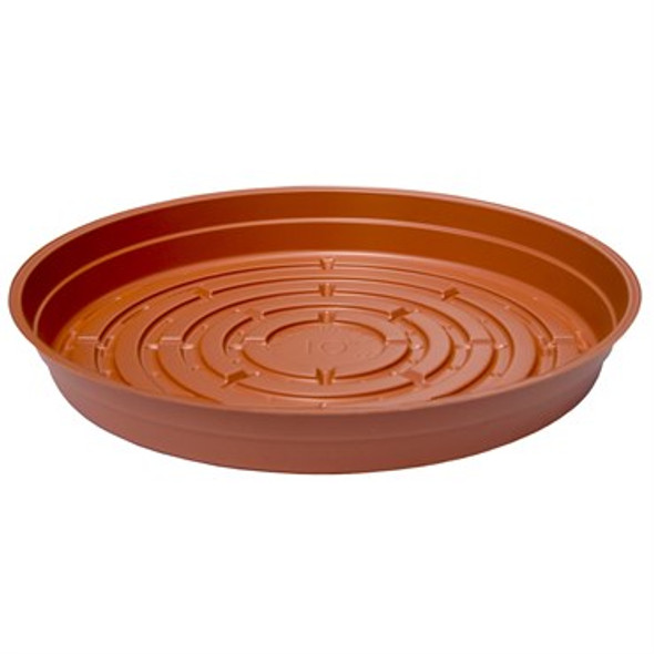 CWP 10" Terracotta HvyGa Vinyl Plant Saucr