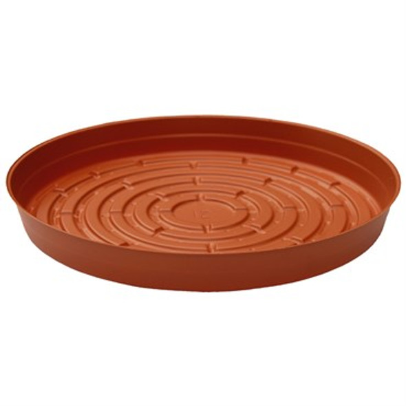 CWP 12" Terracotta HvyGa Vinyl Plant Saucr