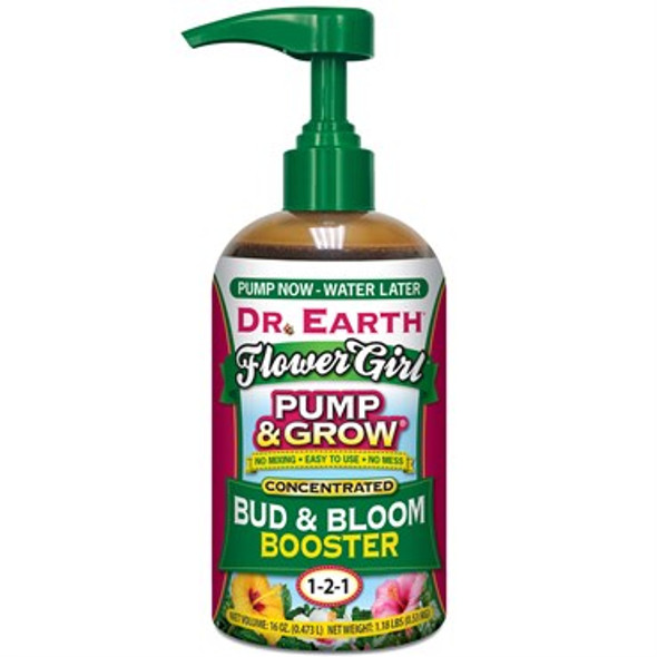 Dr. Earth Organic Pump & Grow Flower Girl Bud & Bloom Booster 16oz Concentrate