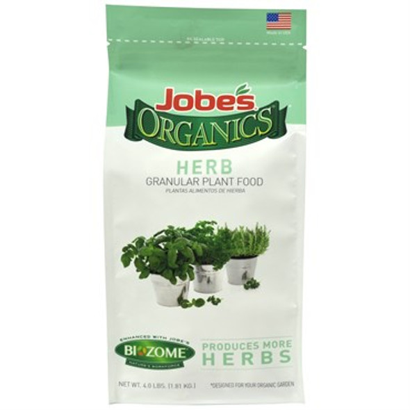 Jobes 4# OrganicHerb Fertilizer