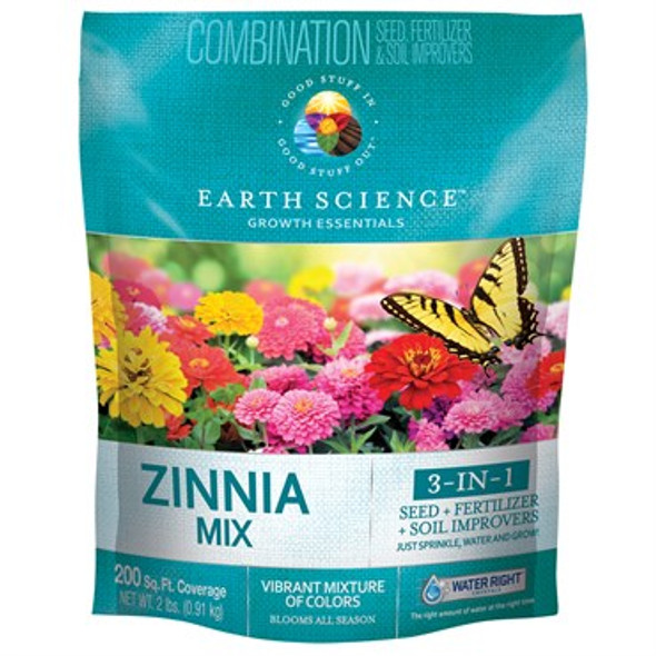 Earth Science Zinnia Mix 2lb