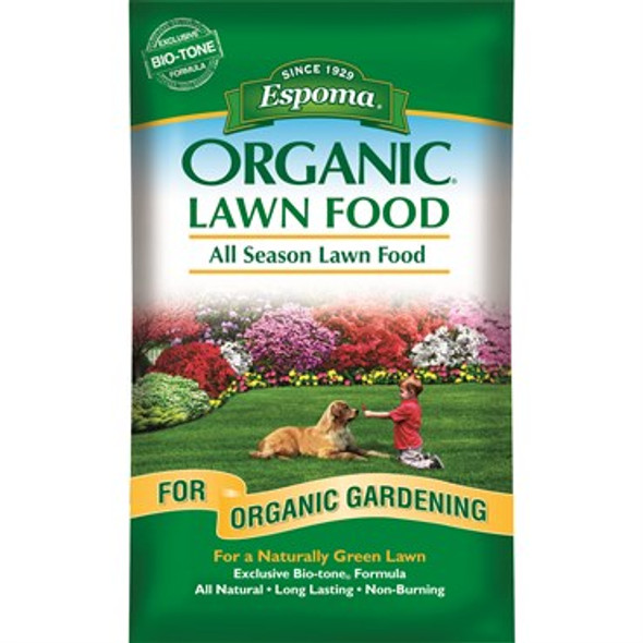 Espoma 28# Organic AllSeason Lawn Food (60/PL)