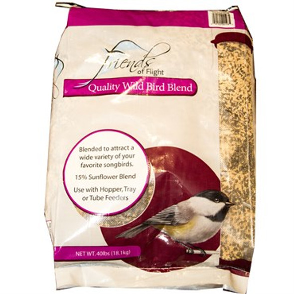 Friends of Flight Quality Wild Bird Blend 40lb Bag