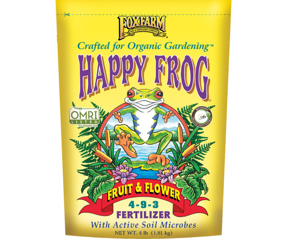 FoxFarm 4# Happy FrogFruit & Flower Dry Fert