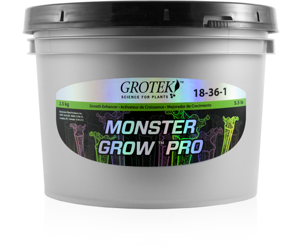 Grotek 2.5kg MonsterGrow Pro 18-36-1