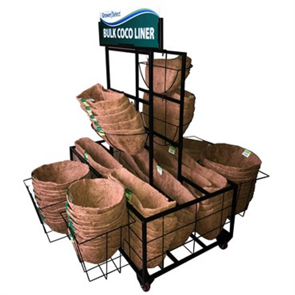 Gardener Select Coco Liner Display Rack