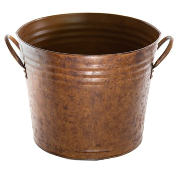 Gardener Select 11.8"Bucket Planter Rusty