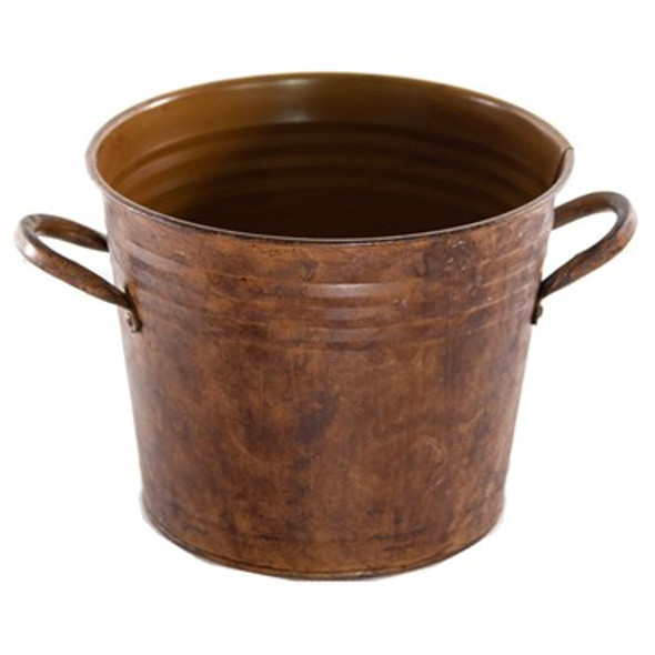 Gardener Select 8"Bucket Planter Rusty