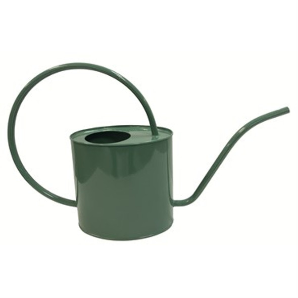 Gardener Select Oval Watering Can Green - 2L Capacity - 16.9in L x 4.3in W x 9.8in H