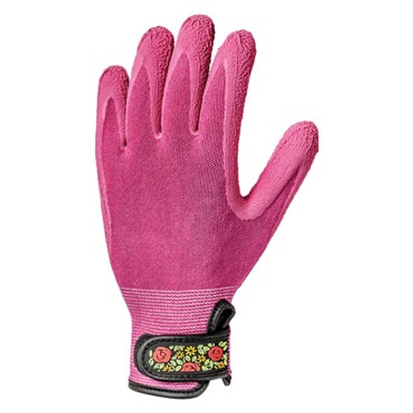 Hestra Job Garden Bamboo Glove Fuchsia - Size 6 / X-Small