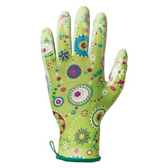 Hestra Job Garden Dip Glove Green - Size 9 / Large