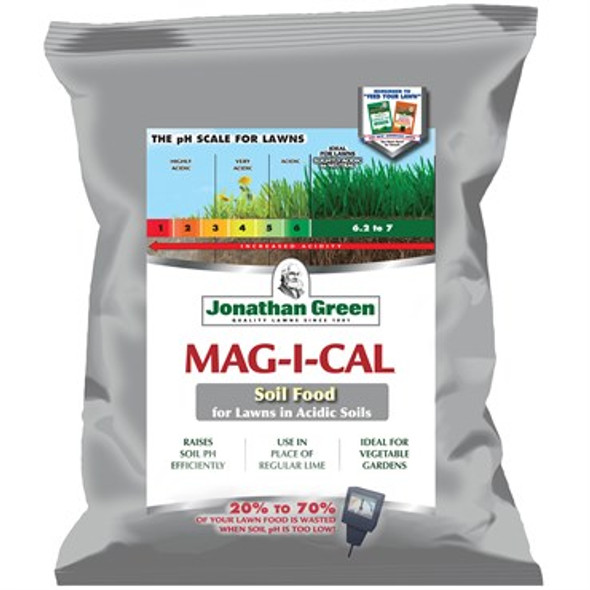 Jonathan Green MAG-I-CAL Soil Food for Lawns in Acidic Soils 54lb - Covers up to 15,000sq ft