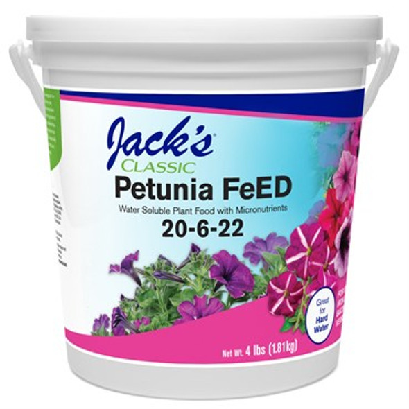 Jacks Classic 4# PetuniaFeED 20-6-22