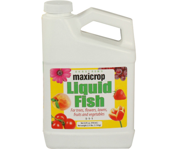 Maxicrop 1qt Liquid Fish3-1-1