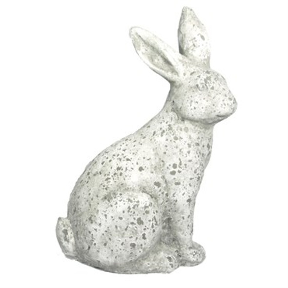 MCarr 14.2 in.  Tall RabbitFacing Right White