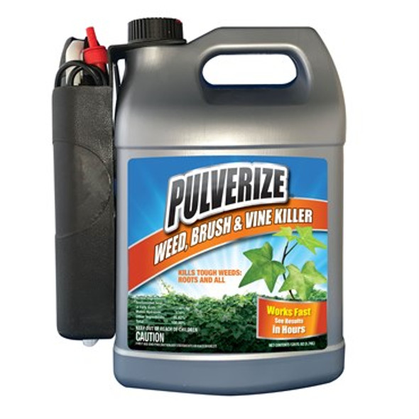 PULVERIZE Weed, Brush & Vine Killer 1gal Ready to Use with Battery Trigger Sprayer