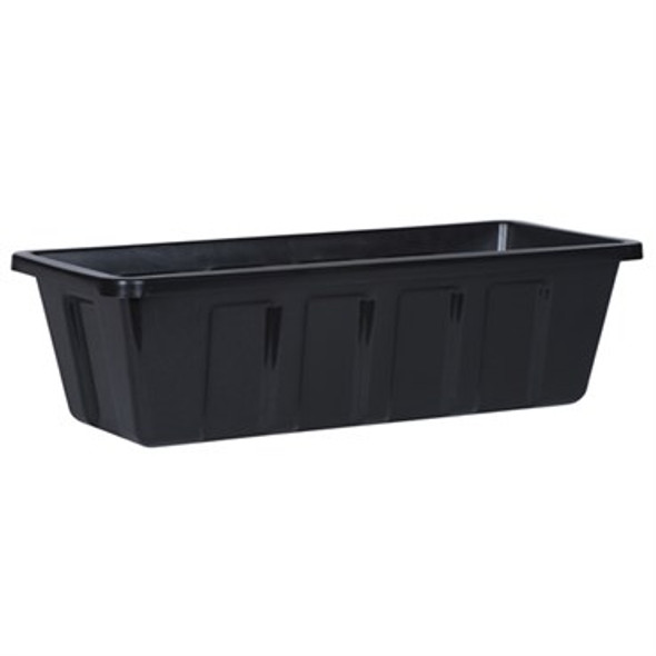 Novelty Poly-Pro Flower Box Planter Black - 18in