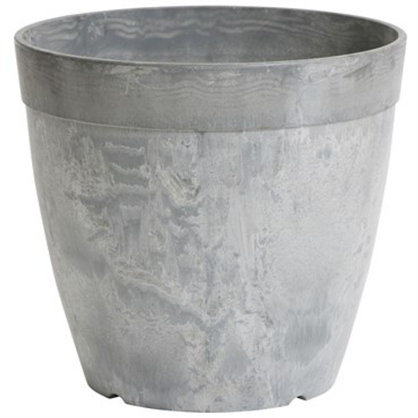 Novelty Artstone Dolce Round Planter Grey - 12in