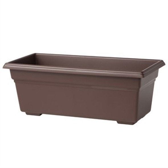 Novelty Countryside Flower Box Brown - 18in