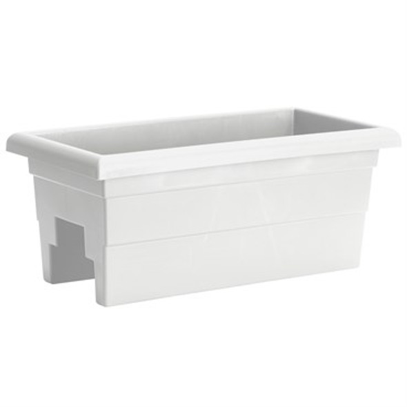 Novelty Countryside Rail Planter White - 24in