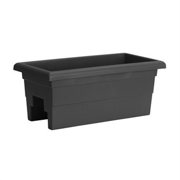 Novelty Countryside Rail Planter Black - 24in