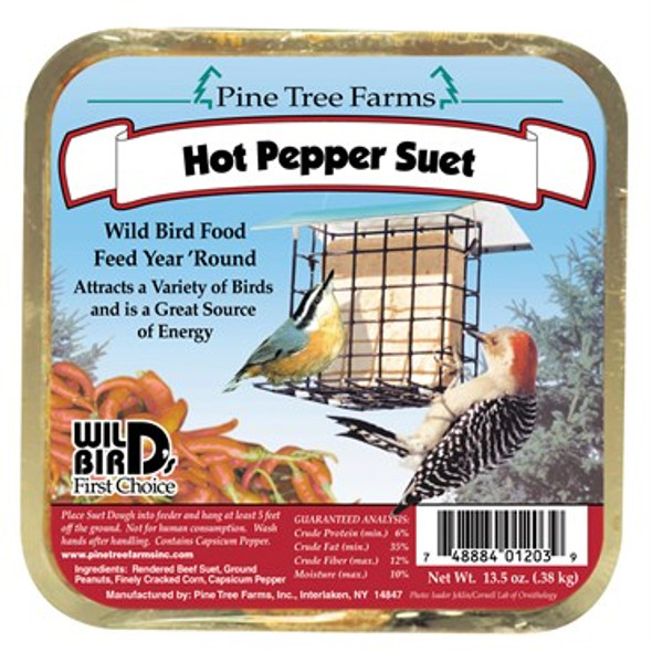 Pine Tree 12oz HotPepper Suet Cake