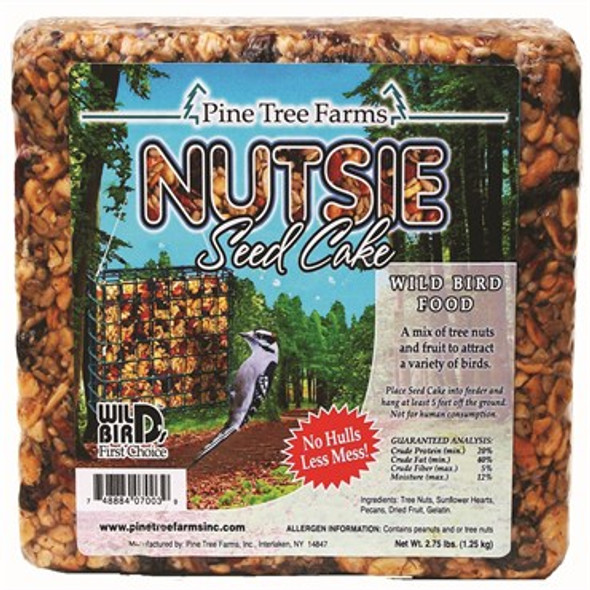 Pine Tree Farms Nutsie Seed Cake 2.75lb