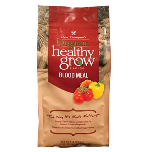 Dave Thompson's Organic Healthy Grow Plant Food - Blood Meal 4lb