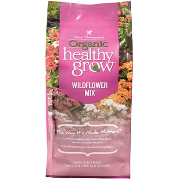 Dave Thompson's Organic Healthy Grow Wild Flower Patch 2lbs