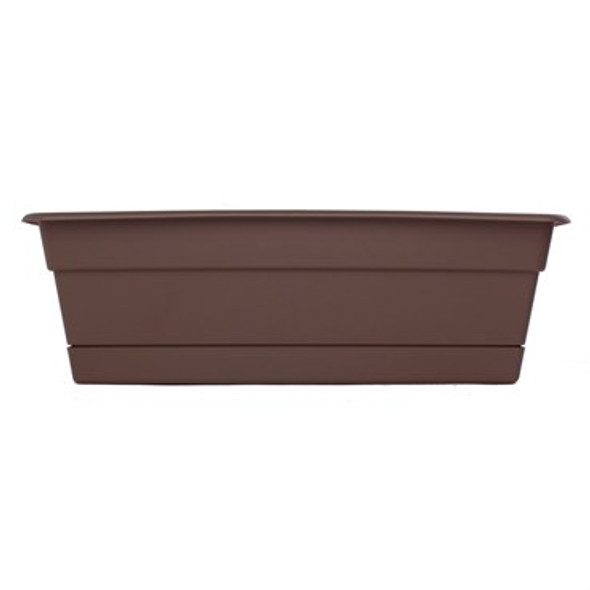 Bloem 30" Dura CottaWindow Box Chocolate