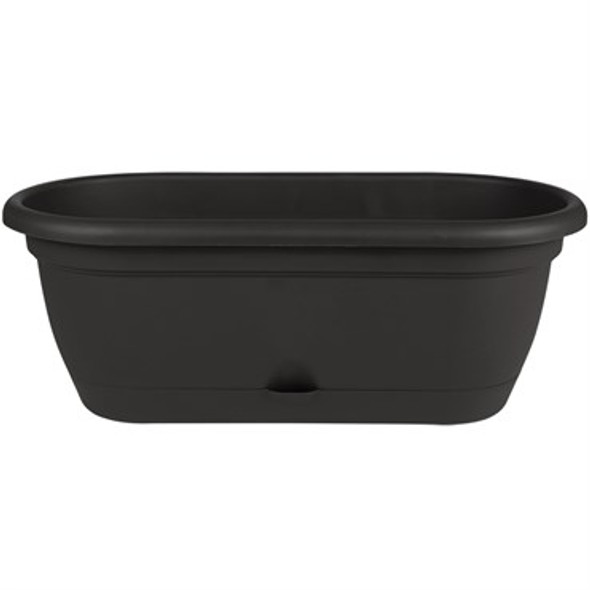 Bloem 18" Lucca WindowBox Black