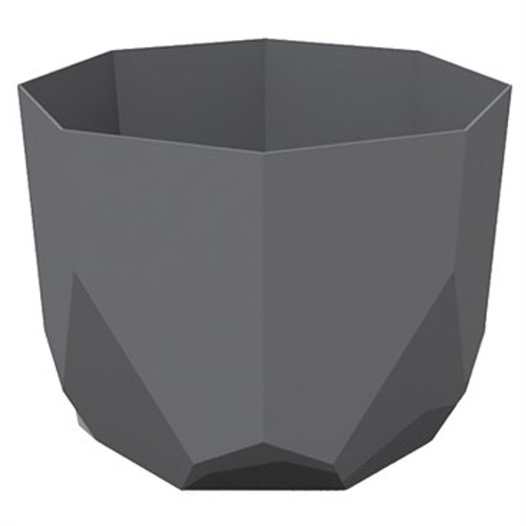 Bloem Tuxton Planter Charcoal - 8in