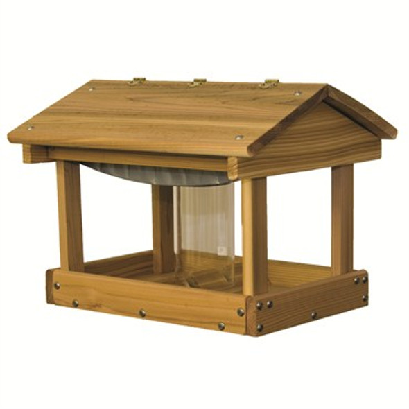 Stovall Wood PavilionFeeder With Seed Hopper - SP6F.1