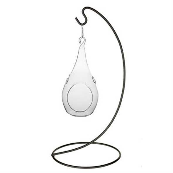 Syndicate Home & Garden Hanging Terrarium with Stand Teardrop - 4in x 8.5in