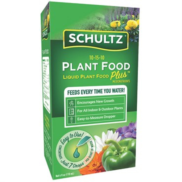 Schultz 4oz AP LiquidPlant Food 10-15-10