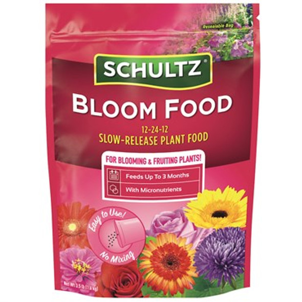 Schultz Bloom Slow Release Plant Food 12-24-12 3.5lbs