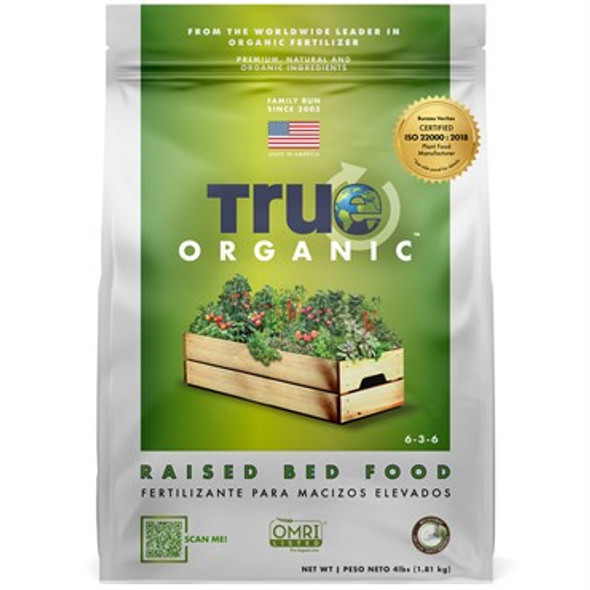 True Organic Raised Bed Plant Food 4lb