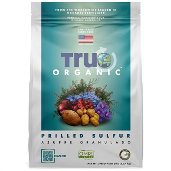 True Organic Prilled Sulfur 5lb