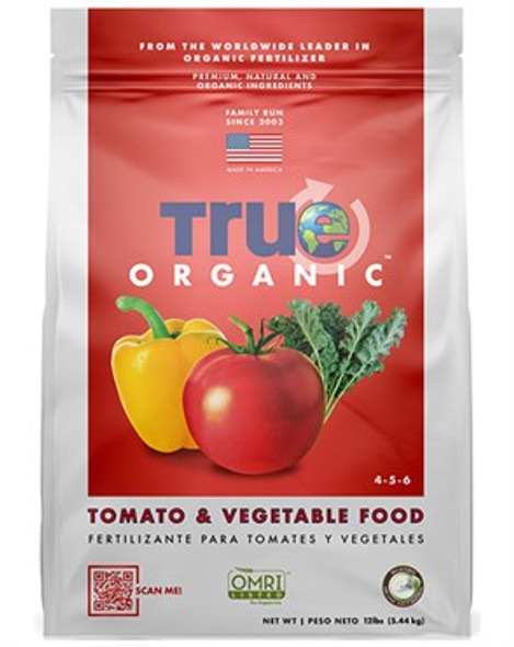 True Organic Tomato & Vegetable Food 12lb
