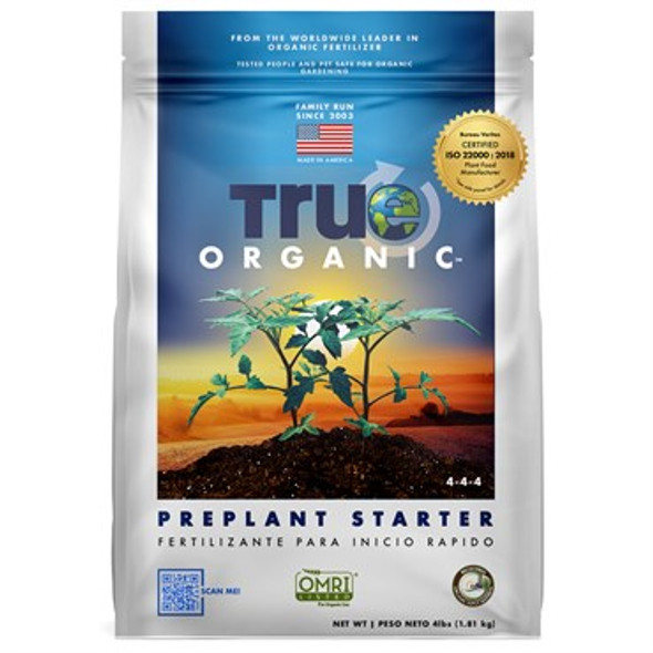 True Organic Preplant Starter 4lb