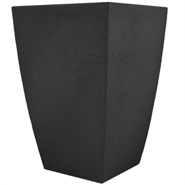 Tusco 19" Modern TallSquare Planter Slate