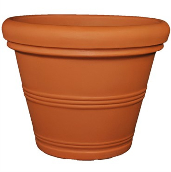 Tusco 30" Rolled RimPlanter Terra Cotta