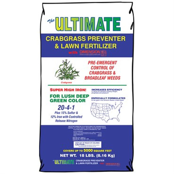 Ultimate 18 CrabgrassPrevent 20-4-1 Dimension - T111.1