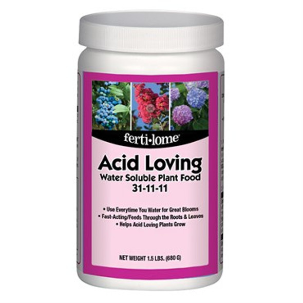 VPG fertilome Acid Loving Water Soluble Plant Food 31-11-11 1.5lb