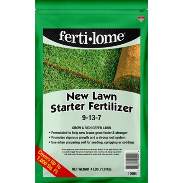 VPG fertilome New Lawn Starter Fertilizer 9-13-7 4lb